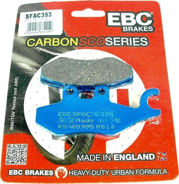 Vespa Primavera 50 Ön Fren Balatası Ebc Sfac353 Karbon Balata - Image 1