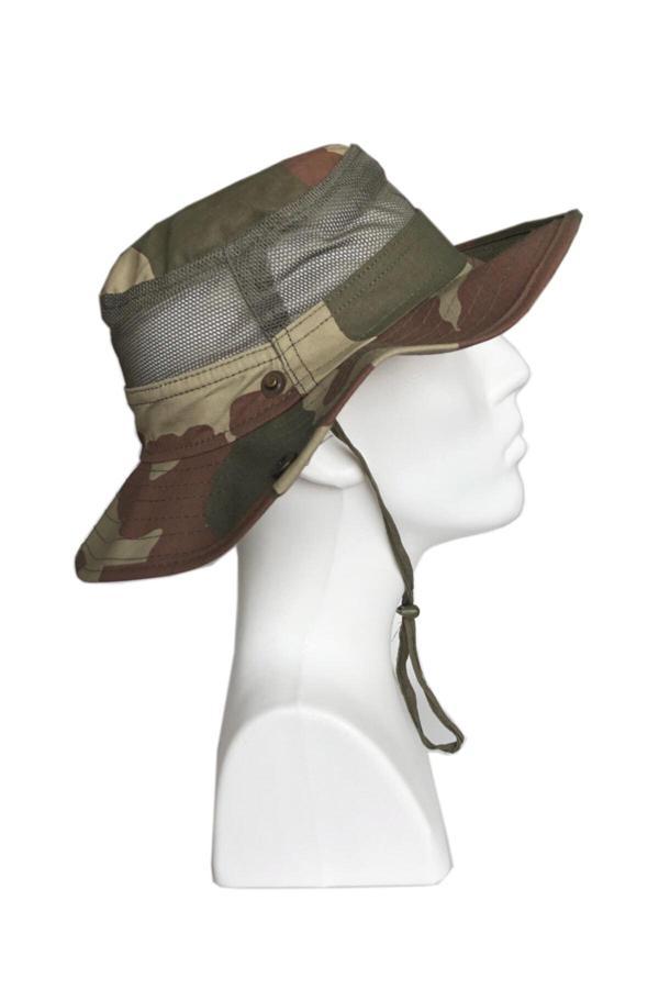AZHEK Askeri Malzeme Kamuflaj Desen Yazlık Katlanabilir Safari Fötr Şapkası - Image 1