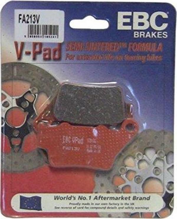 Yamaha Xt 660 R Arka Fren Balatası Ebc Fa213V Yarı Sinterli Balat - Image 1