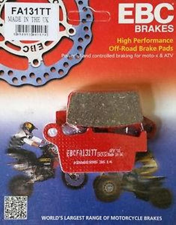 Yamaha Yz 400 F Arka Fren Balatası Ebc Fa131Tt Karbon Balata - Image 1