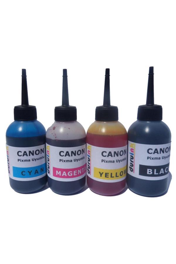 Duruink Canon Ip2850 Mg2400 Mg2450 (Pg 545 Cl 546) Kartuş Mürekkep Dolum Seti 4X100 Ml Yazıcı Uyumlu Non-O - Image 1