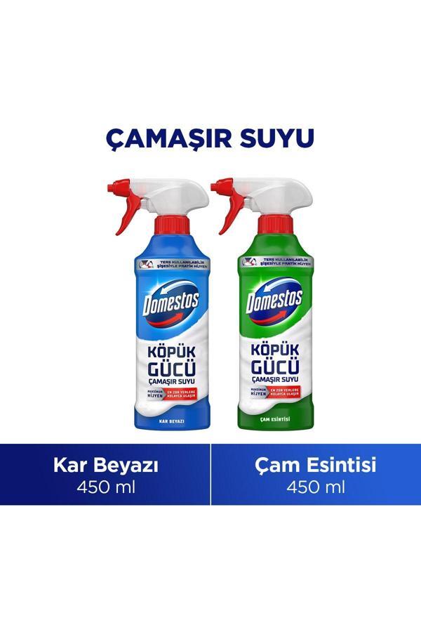 Domestos Köpük Gücü Çam Ferahlığı 450 ml x1 + Köpük Gücü Kar Beyaz 450 ml x1 - Image 1