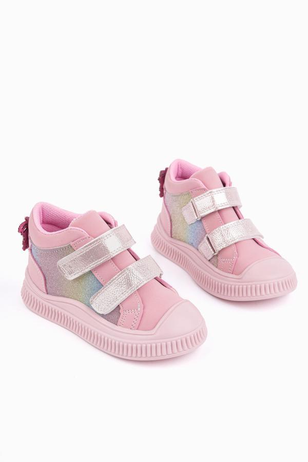 Muggo PAWS Kelebekli Çift Cırtlı Kız Bebek ve Çocuk Bot - Image 1