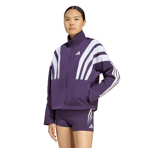 JY6994-K adidas Adızero N Jkt W Kadın Ceket Mor - Image 1