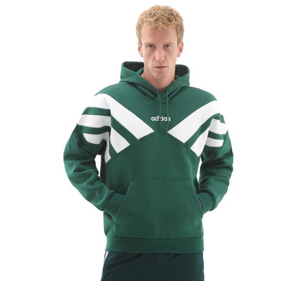 JX3063-E adidas Sweatshırt Erkek Sweatshirt Yeşil - Image 1