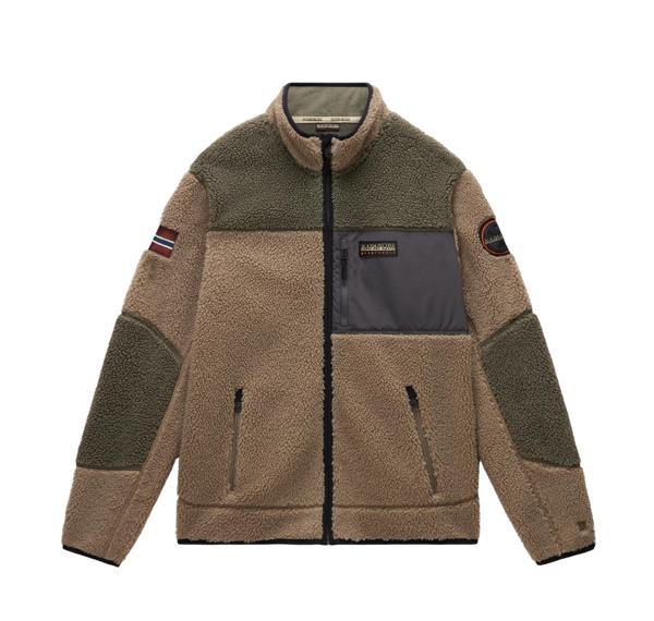 P0A4GNTMCD1-R Napapijri Yupık Fz 3 Erkek Ceket Haki - Image 1