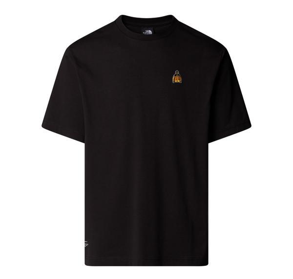 F0A8EU7JK31-R The North Face U Icon Mountaın Jacket Relaxed S-S Tee Erkek T-Shirt Siyah - Image 1