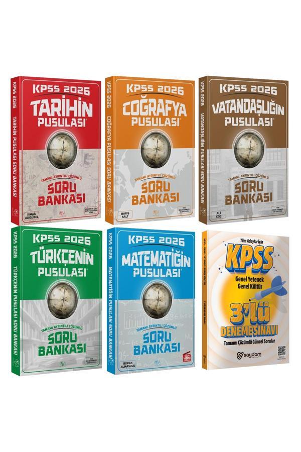 2026 KPSS Pusula Serisi Tüm Dersler Çözümlü Soru Bankası Seti(Lisans) - İndeks Akademi Yayıncılık - Image 1