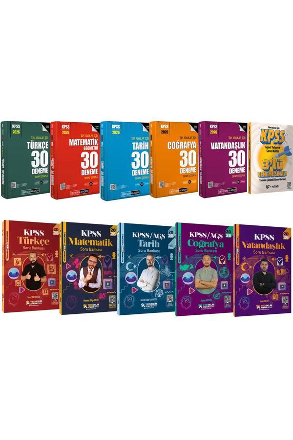 2026 KPSS Lisans Karma Set(Tüm Dersler 30 Deneme- Tüm Dersler Tamamı Video Çözümlü Soru Bankası) - Pegem Akademi Yayıncılık - Image 1