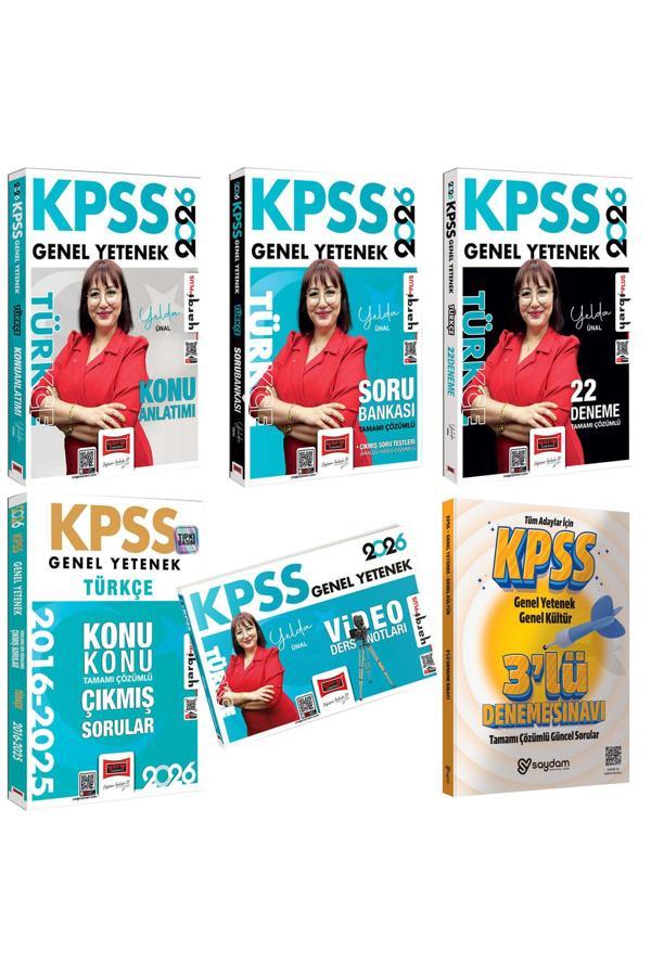 2026 KPSS Türkçe Konu Anlatımı-Soru Bankası-Video Ders Notları-22 Deneme-Konu Konu Çıkmış Sorular - Yargı Yayınları - Image 1