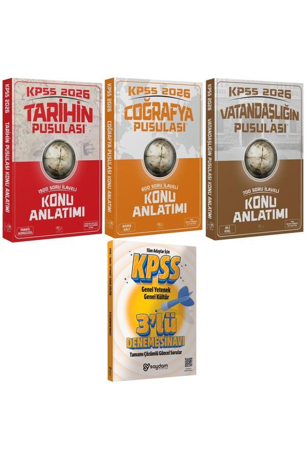 2026 KPSS Pusula Serisi Tarih-Coğrafya-Vatandaşlık Konu Anlatımı(Lisans) - İndeks Akademi Yayıncılık - Image 1