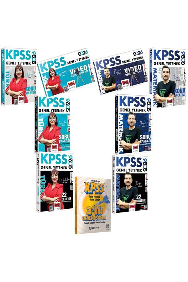 2026 KPSS Türkçe-Matematik Konu Anlatımı-Çözümlü Soru Bankası-Çözümlü 22 Deneme-Video Ders Notları - Yargı Yayınları - Image 1