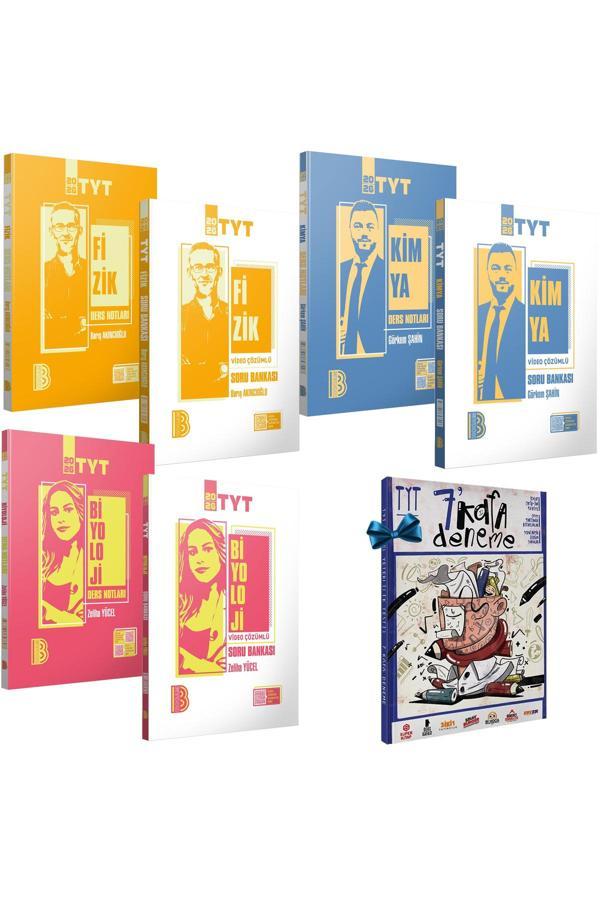 2026 TYT Fizik-Kimya-Biyoloji Ders Notları-Video Çözümlü Soru Bankası-TYT 7 Kafa Deneme Hediye - Benim Hocam Yayınları - Image 1
