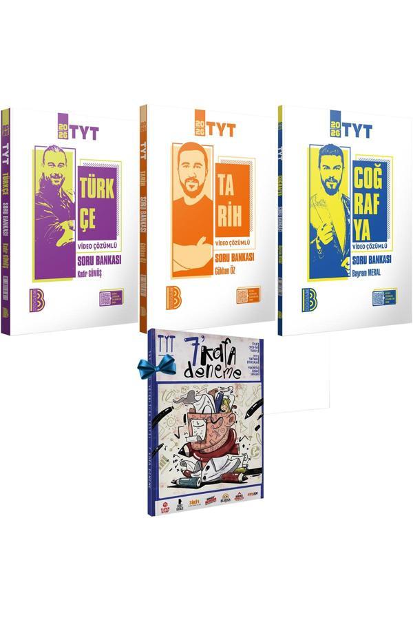 2026 TYT Türkçe-Tarih-Coğrafya Video Çözümlü Konu Özetli Soru Bankası-TYT 7 Kafa Deneme Hediye - Benim Hocam Yayınları - Image 1