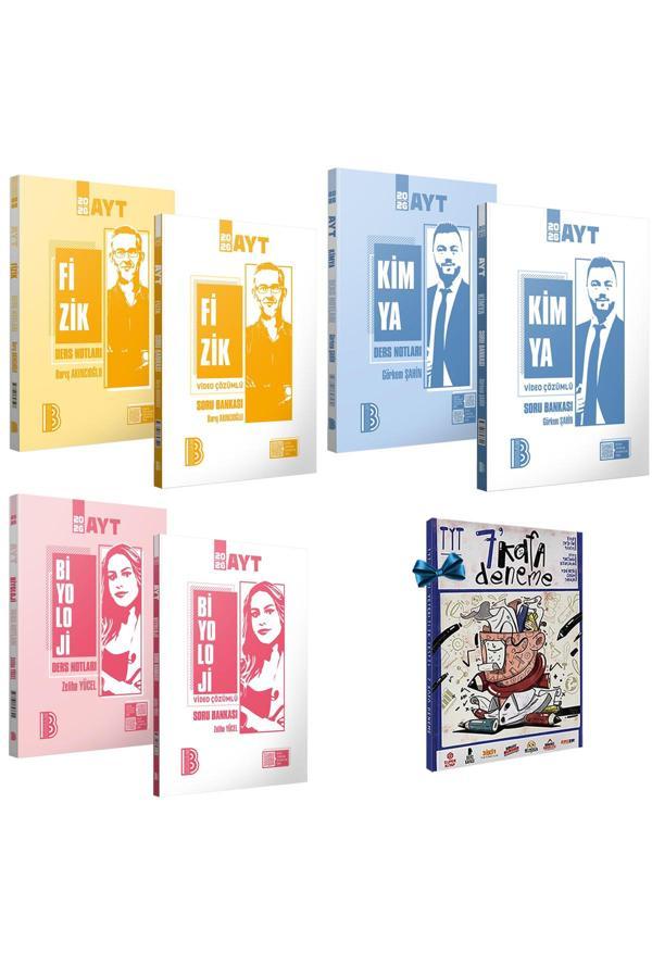 2026 AYT Fizik-Kimya-Biyoloji Video Destekli Ders Notları-Video Çözümlü Soru Bankası Seti - Benim Hocam Yayınları - Image 1