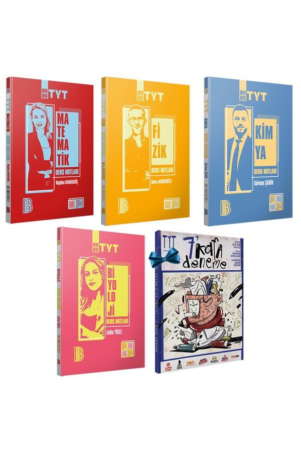 2026 TYT Matematik-Fizik-Kimya-Biyoloji Ders Notları Seti-7 Deneme Hediye - Benim Hocam Yayınları - Image 1