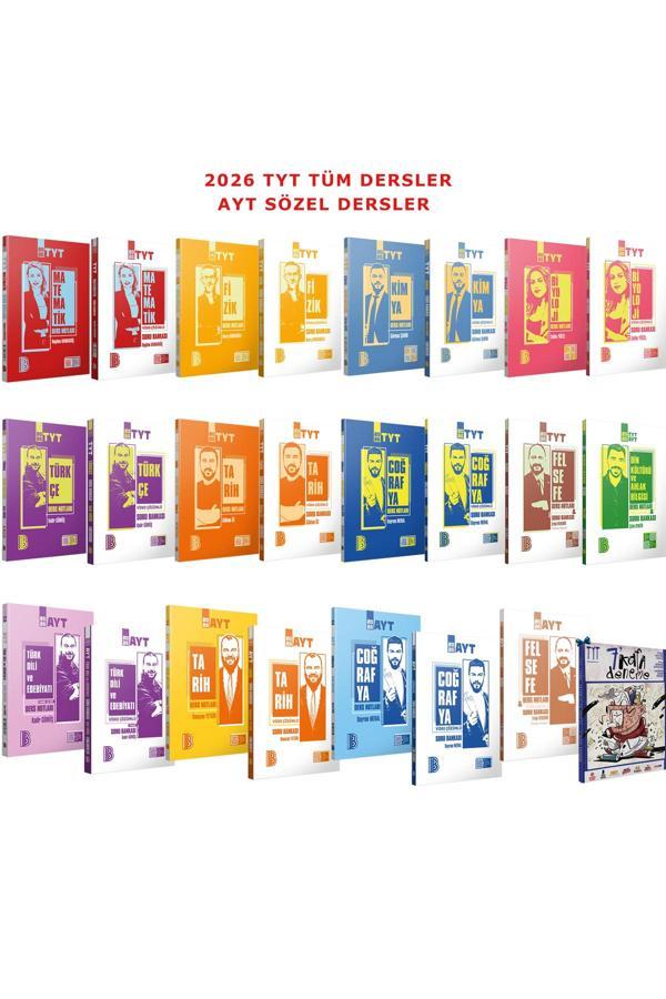 2026 TYT Tüm Dersler-2026 AYT Sözel Dersler Seti - Benim Hocam Yayınları - Image 1