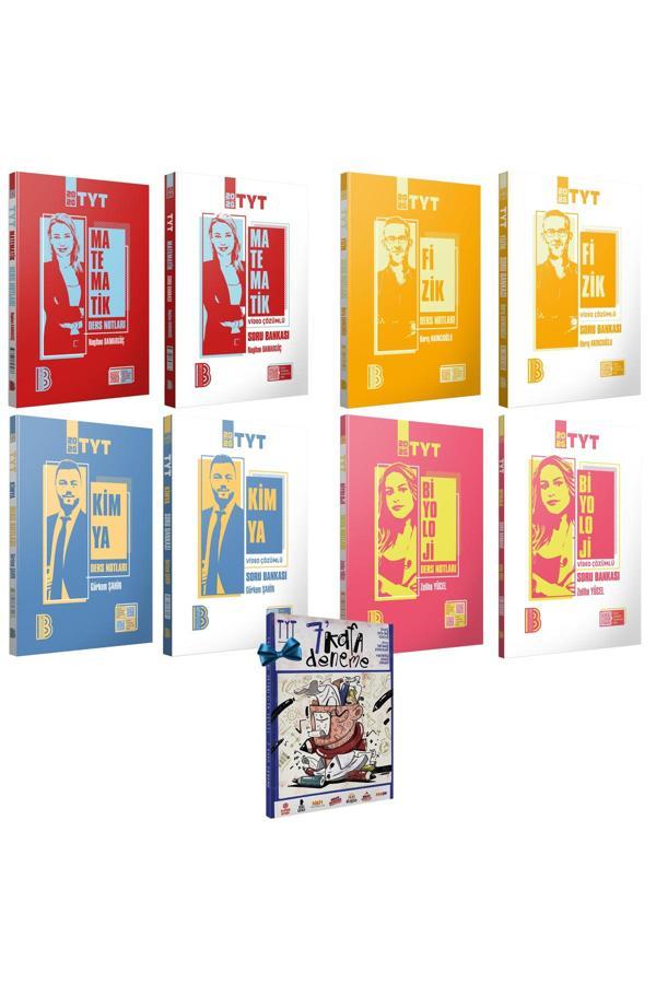 2026 TYT Matematik-Fizik-Kimya-Biyoloji Ders Notları ve Soru Bankası Seti-7 Deneme Hediye - Benim Hocam Yayınları - Image 1
