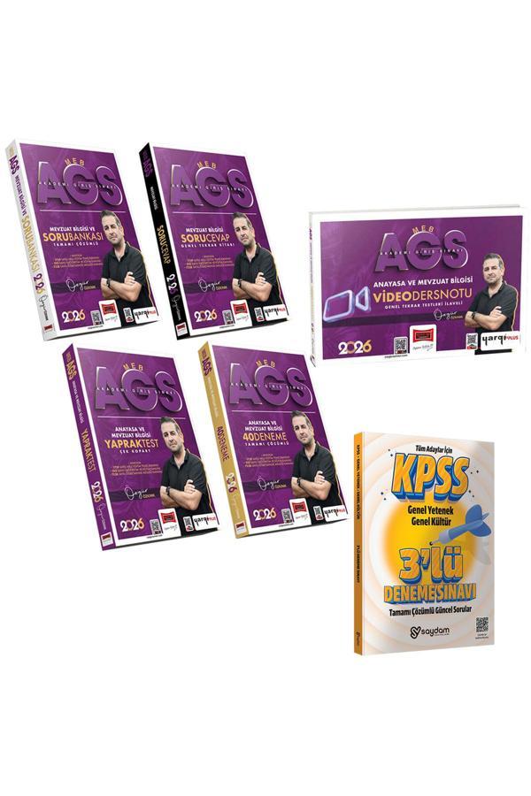 2026 MEB AGS Anayasa ve Mevzuat Bilgisi Kazandıran Set(Özgür Özkınık) - Yargı Yayınları - Image 1