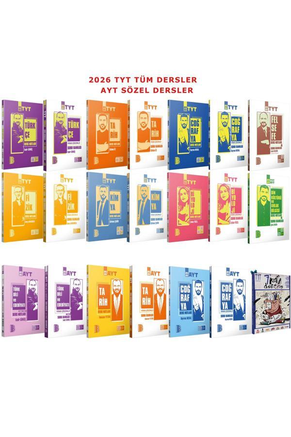 2026 TYT Tüm Dersler-AYT Sözel Bölüm Dersleri Seti - Benim Hocam Yayınları - Image 1