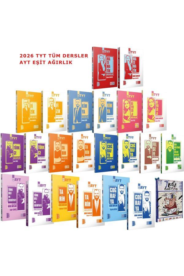 2026 TYT Tüm Dersler-AYT Eşit Ağırlık Bölüm Dersleri-TYT 7 Deneme Hediye - Benim Hocam Yayınları - Image 1