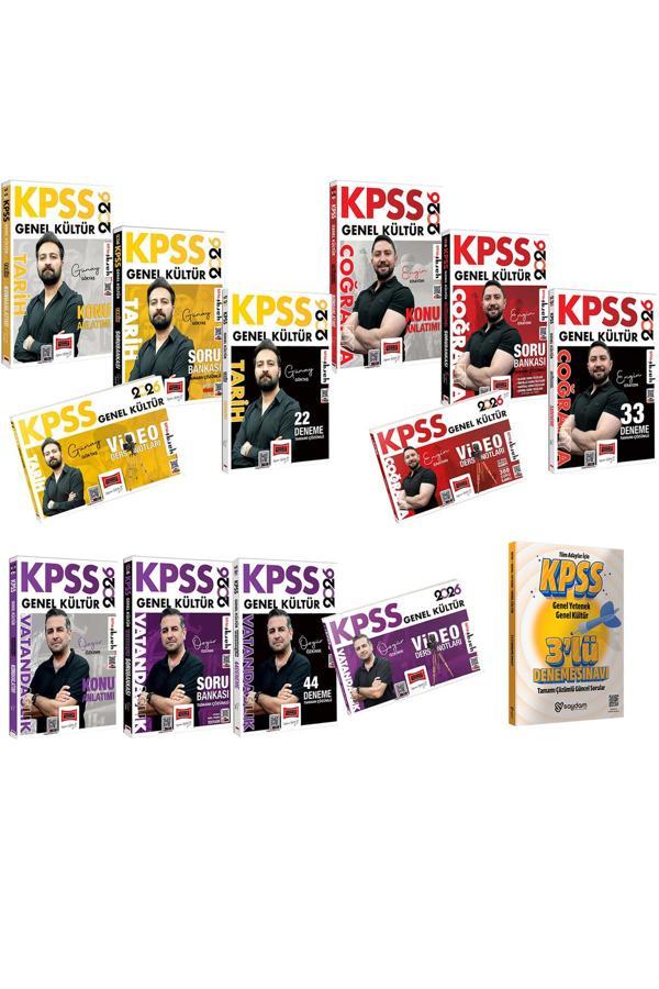 2026 KPSS Tarih-Coğrafya-Vatandaşlık Konu Anlatımı-Çözümlü Soru Bankası-Deneme-Video Ders Notları - Yargı Yayınları - Image 1