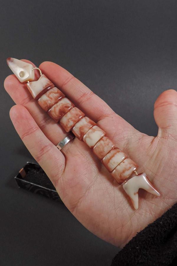 Sütlü Kahverengi Renk Stres İçin Balık Tesbih - Image 1