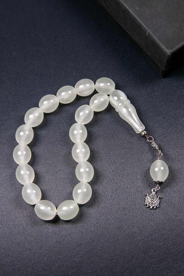 Yüksek Fosfor Gücü 17'lik Maskot Kedi Gözü Tesbih - Image 1