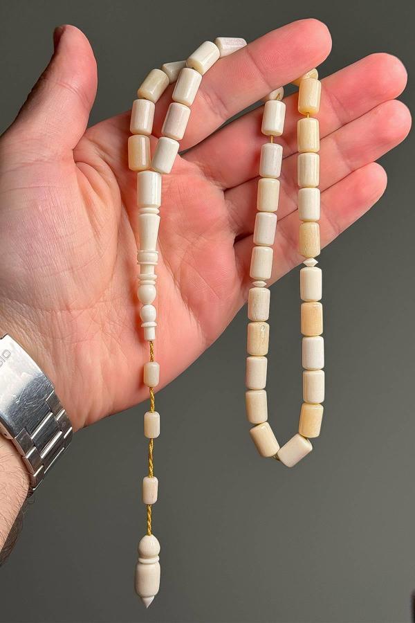 Sıra Dışı Kapsül Deve Kuşu Kemiği Tesbih - Image 1