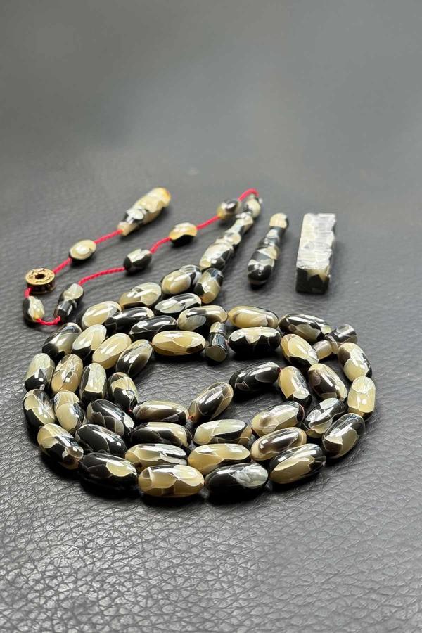 Kapsül Özel İşçilik 45 Taneli Arap Model Galalith Tesbih - Image 1