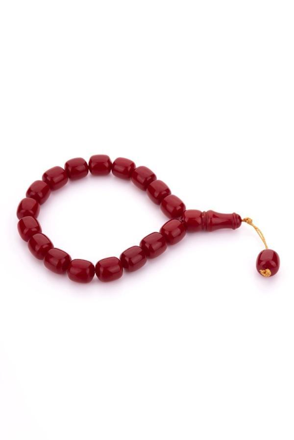 Erkeğin Stres Çarkı 17'lik Bordo Maskot Tesbih - Image 1