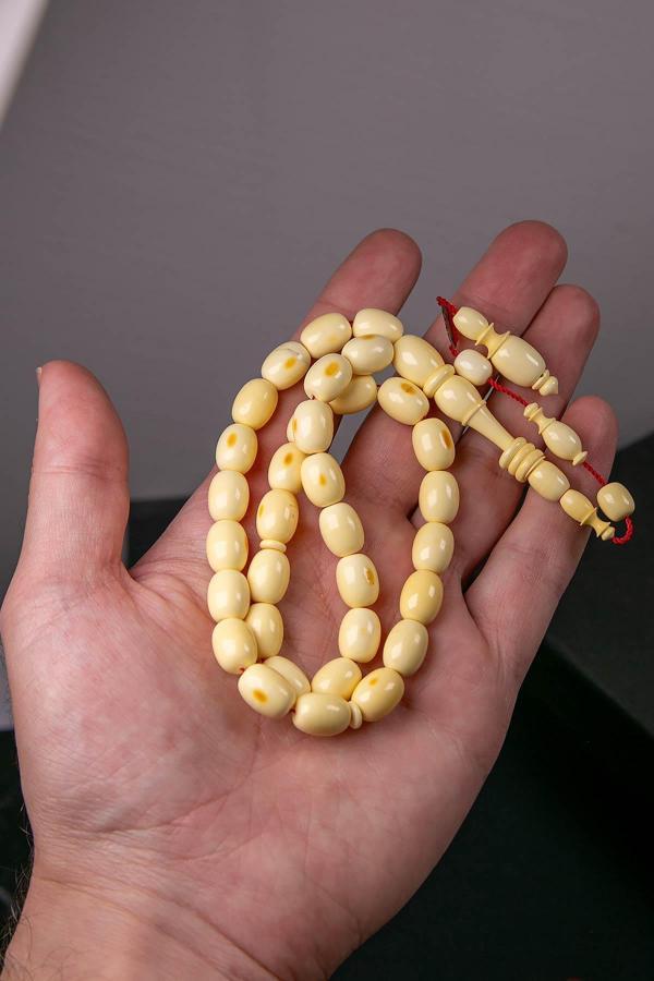 Murat Ala Usta İmzalı Eski Malzeme Mahjong Tesbih - Image 1