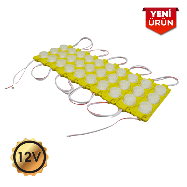 12V Camlı Parmak Led Lamba Su Geçirmez- 10'LU SET - Image 1