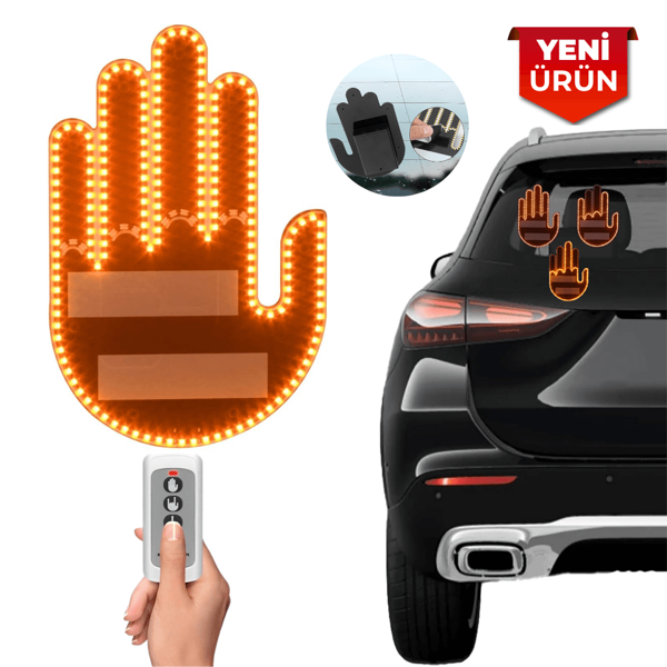 Uzaktan Kumandalı El Hareketi Led Lamba - 3 FARKLI MOD 5264 - Image 1