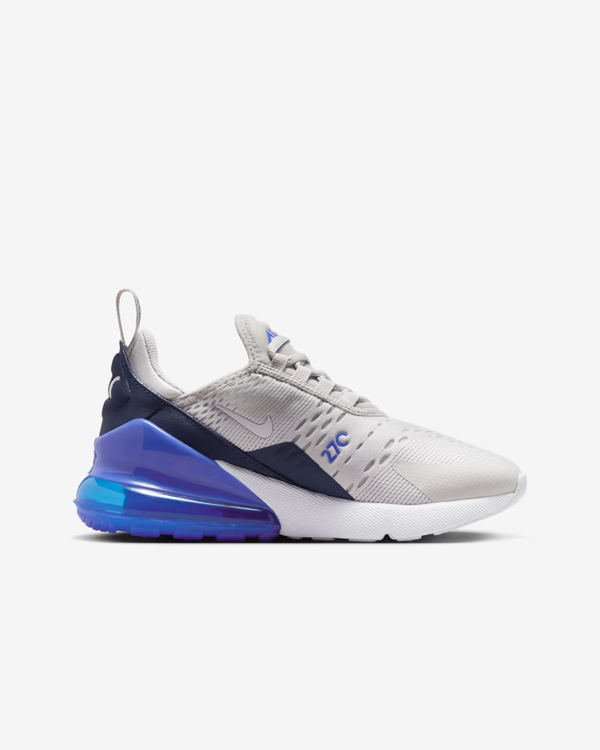 Nike Air Max 270 Vast Grey Hyper Royal Thunder ...      943345-041 - Image 1