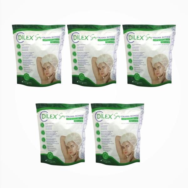 Dilex Hasta Saç Yıkama Bonesi - 5 Adet - Image 1