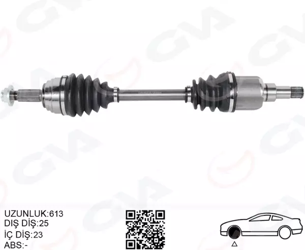 ÖN AKS KOMPLE SOL FORD YENI COURIER 20171.5-1.6 TDCI -1.0 ECOBOOST JT763B437AB 2236025 - Image 1
