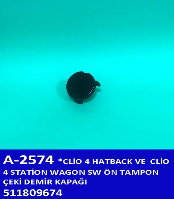 ÖN TAMPON ÇEKİ DEMİR KAPAĞI CLIO 4 2013-2015 511809674R (5 ADET) - Image 1