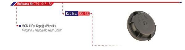 FAR KAPAĞI PLASTİK MEGANE 2 7701047182 (2 ADET) - Image 1