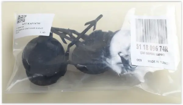 ÖN TAMPON ÇEKİ DEMİR KAPAĞI CLI 4 2013-2015 511809674R (5 ADET) - Image 1