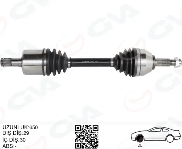 ÖN AKS SOL RENAULT KOLEOS HY 2.0 DCI A-T 2008-2014 39101JY04A 383002014R 39101JG74D - Image 1