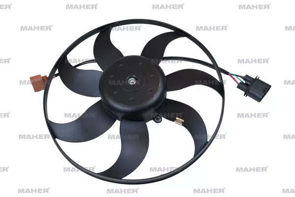 FAN RADYATÖR GOLF5 / GOLF6 / JETTA / PASSAT / CADDY / A3 / LEON 2004-2012 SOL 220W-360MM 1K0959455EA - Image 1