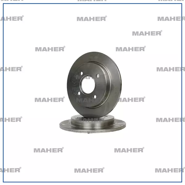 FREN DİSKİ FIESTA 5-6 2005-2017 / FOCUS SW 1998-2004 / SCORPIO I-2 1985-1998 /SIERRA 1982-1993 ARKA DÜZ 253 95GX2A315EA (2 ADET) - Image 1