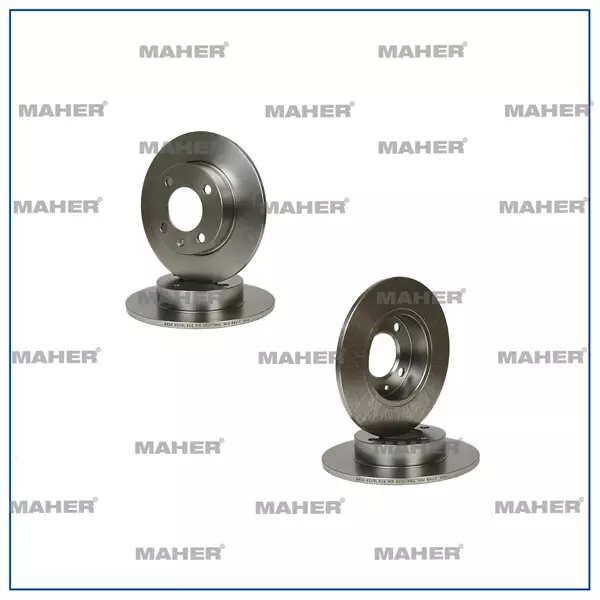 FREN DİSKİ POLO / POLO CLASSİC 1999-2001 ARKA DÜZ 230-4 6N0615601A (2 ADET) - Image 1