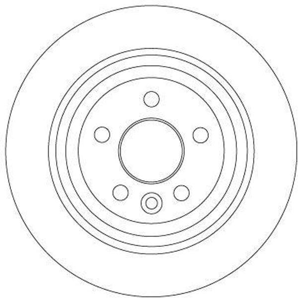 FREN DISKI ARKA FREELANDER 2 L359 2006-2014 LR039935 - Image 1