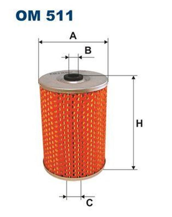 YAG FILTRESI MERCEDES M110 M116 M117 W126 W116 C126 R107 C107 A0001800609 - Image 1