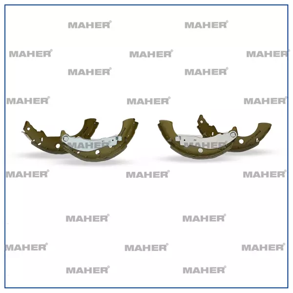 FREN BALATA 306 1994-2001 / 405 1988-1992 / XSARA 1997-2000 LEVYELİ ABSLİ PABUÇ ARKA 4241G6 - Image 1