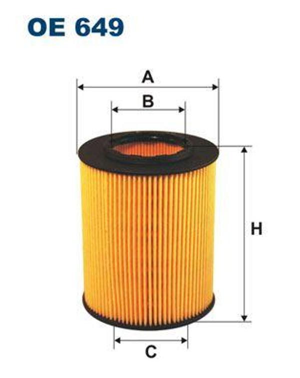 YAG FILTRESI BMW M52 M54 E36 E46 E38 E39 E60 E65 E83 E53 Z3 E36 Z4 E85 11427512300 - Image 1