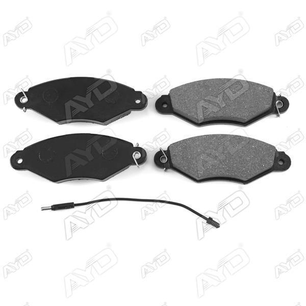 ÖN FREN BALATASI RENAULT KANGOO 1997 CLIO SYMBOL 1 1998 CITRO N XSARA 1997-2002 FİŞLİ 7701208142 7701205513 4252 05 - Image 1