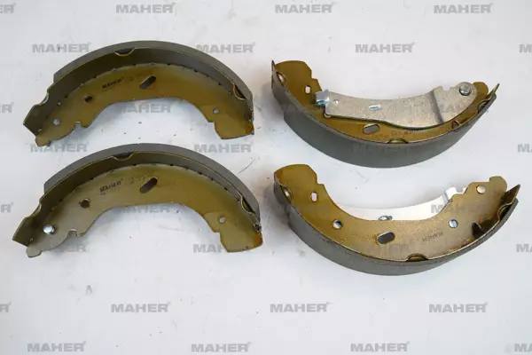 FREN BALATA TRANSIT 5184 2001-2006 LEVYELİ ARKADAN İTİŞLİ PABUÇ ARKA YC152200AF - Image 1